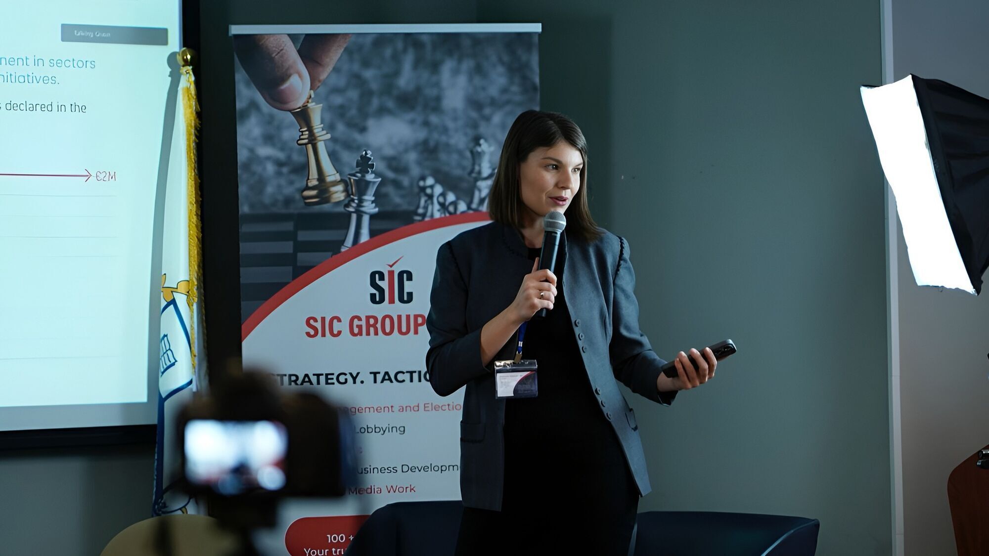 Катерина Одарченко запускає лекцію ''Торгівля впливом: міфи, гроші і реальний лоббізм''