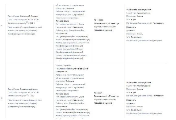 Жилой дом и земельный участок семьи Киселев