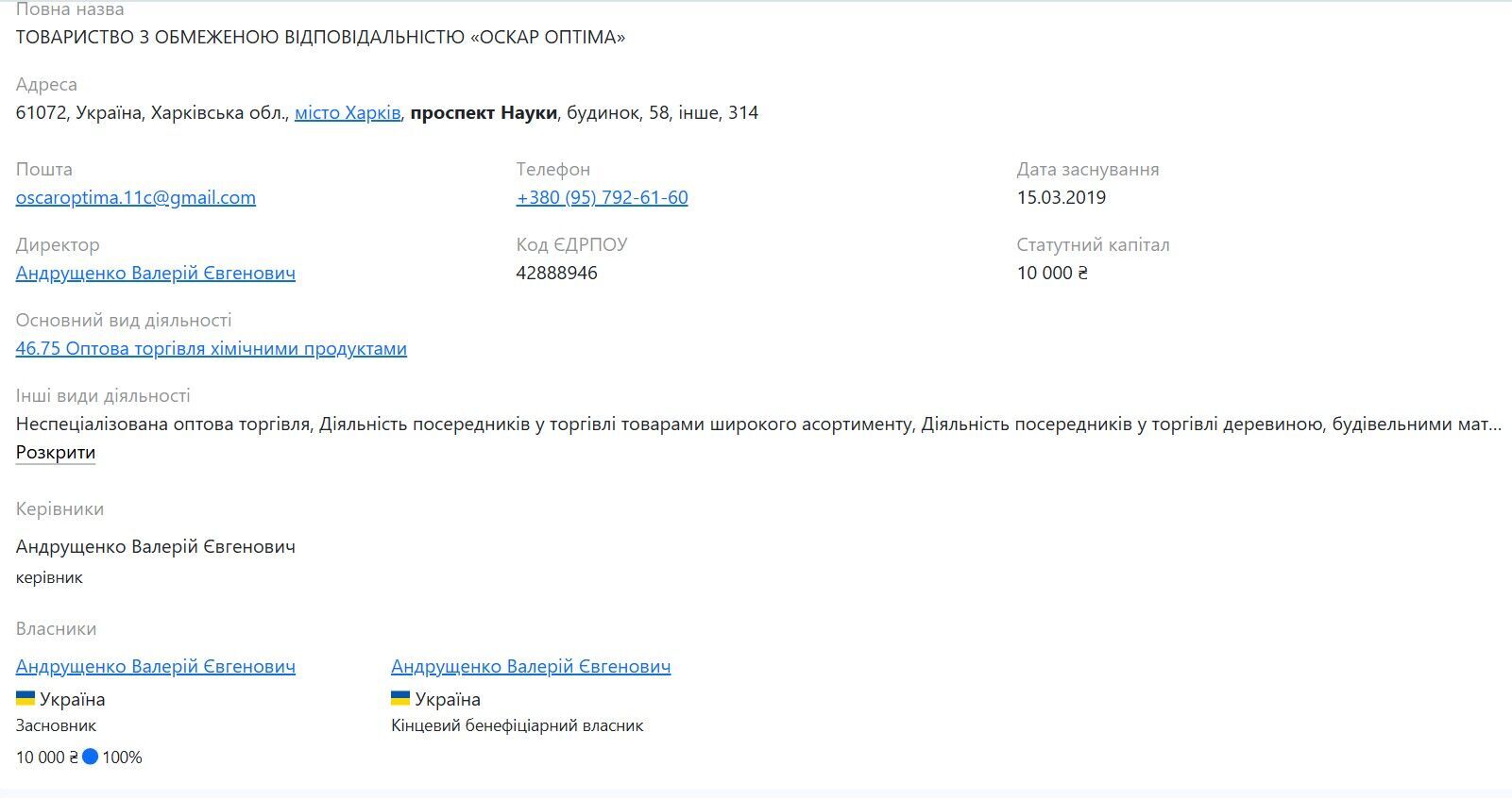 Импортер санкционной продукции
