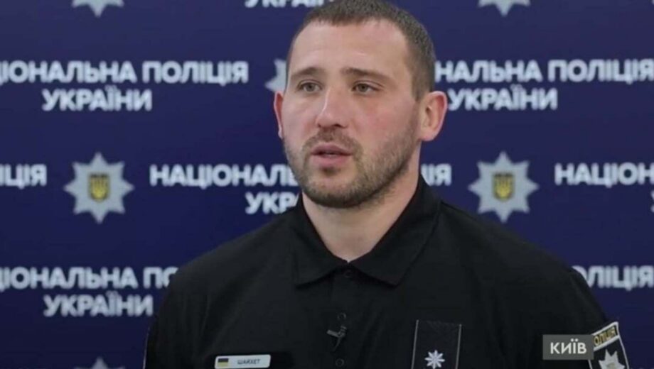Разоблачен генерал Нацполиции Шайхет, использующий служебный автомобиль для личных нужд