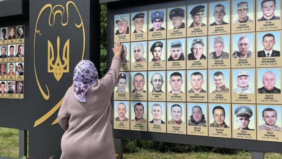 Надругательство над мемориалом: в Ковеле задержали злоумышленника, повредившего баннеры павших воинов