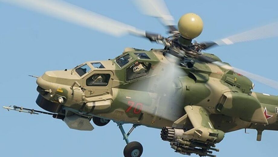 Російський ударний гелікоптер Мі-28 зазнав аварії в Калузькій області