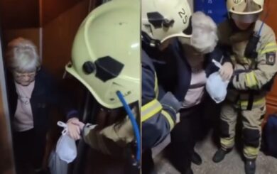 В Оболонському районі Києва жінка впала у ліфті в шахту (відео)
