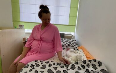 Седьмой ребенок в семье Квачуков: в Ровно появился на свет богатырь весом 5,15 кг