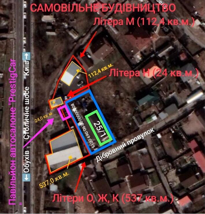 Захопили понад 15 соток комунальної землі? Що відомо про територію Prestige Car у Києві
