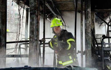 У Харкові – пожежа: на АЗС спалахнув автомобіль