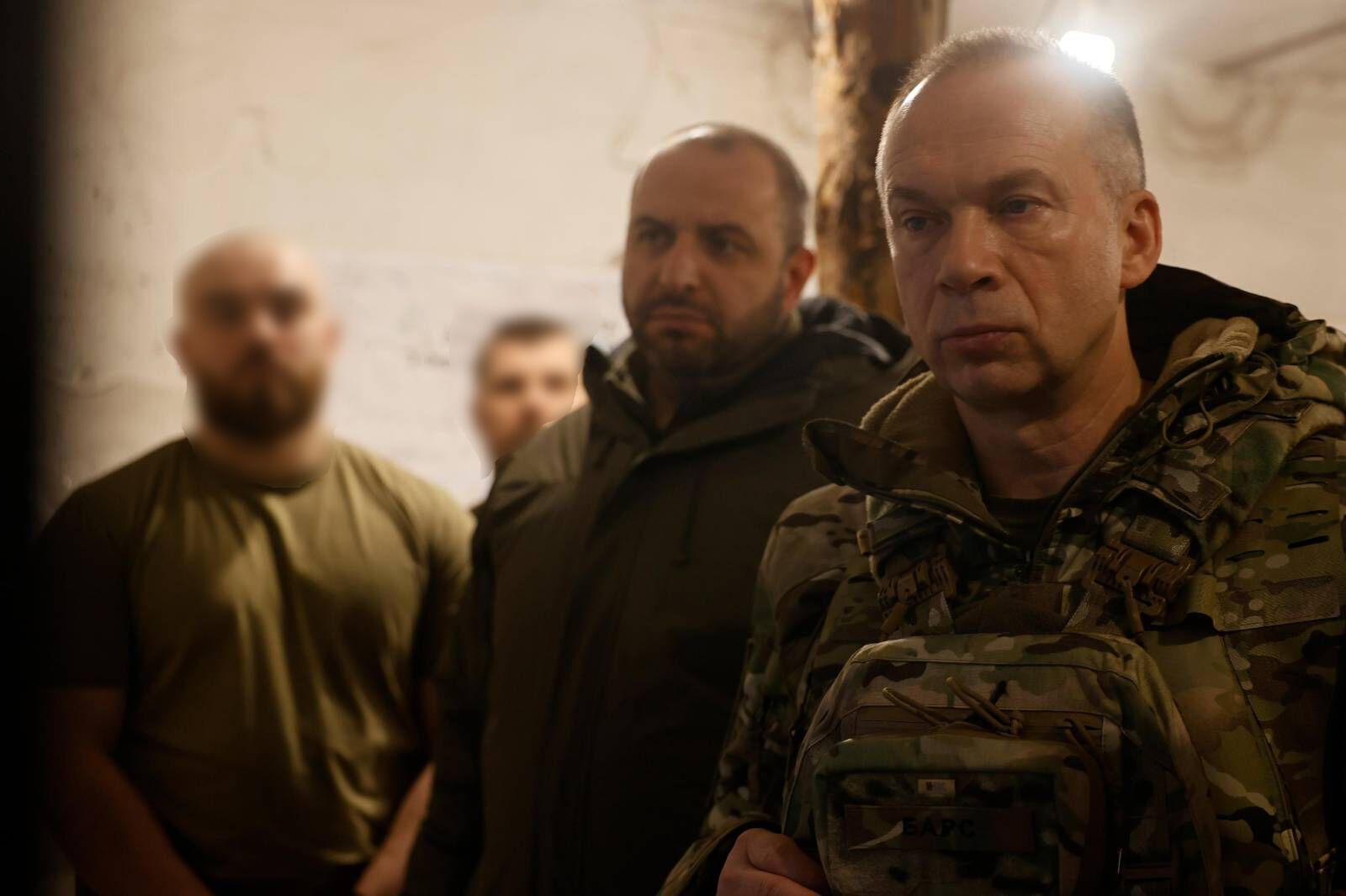 Александр Сырский и Рустем Умеров проверили боевую готовность войск на передовой