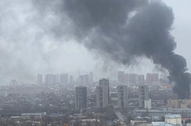 Серия взрывов в Ростове: пожар на заводе по ремонту бронетехники