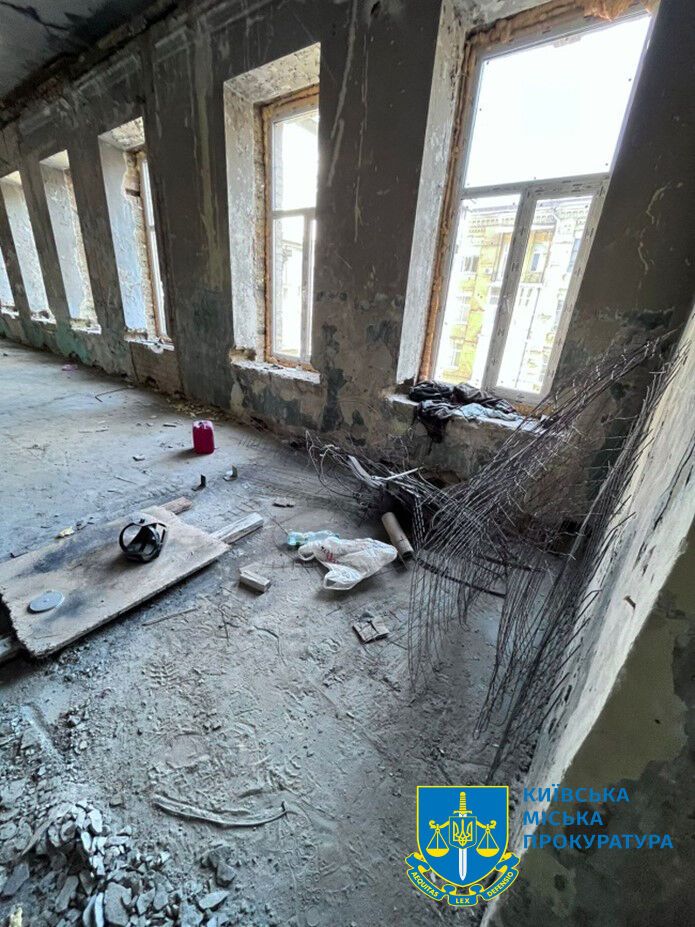 Директор института НАПНУ и подрядчик ''отложили'' себе 2,4 млн. гривен на строительстве