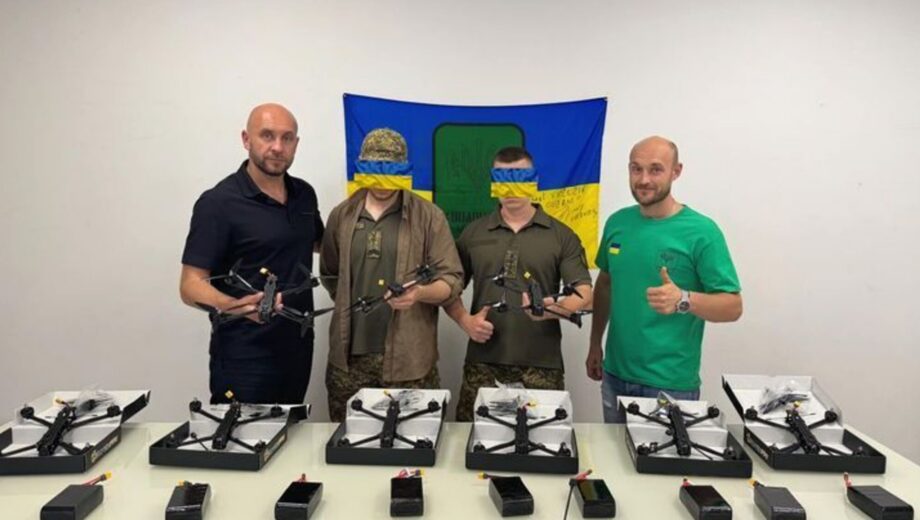 Команда БФ ”Батальйон Волонтер” підтримала ”Омегу” 10 fpv-дронами