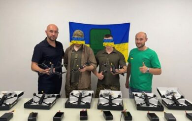 Команда БФ »Батальон Волонтер» поддержала »Омегу» 10 fpv-дронами