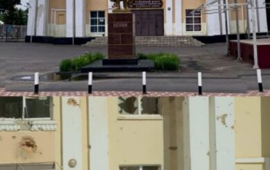 Декоммунизация продолжается: в Судже снесли памятник ленину (фото)