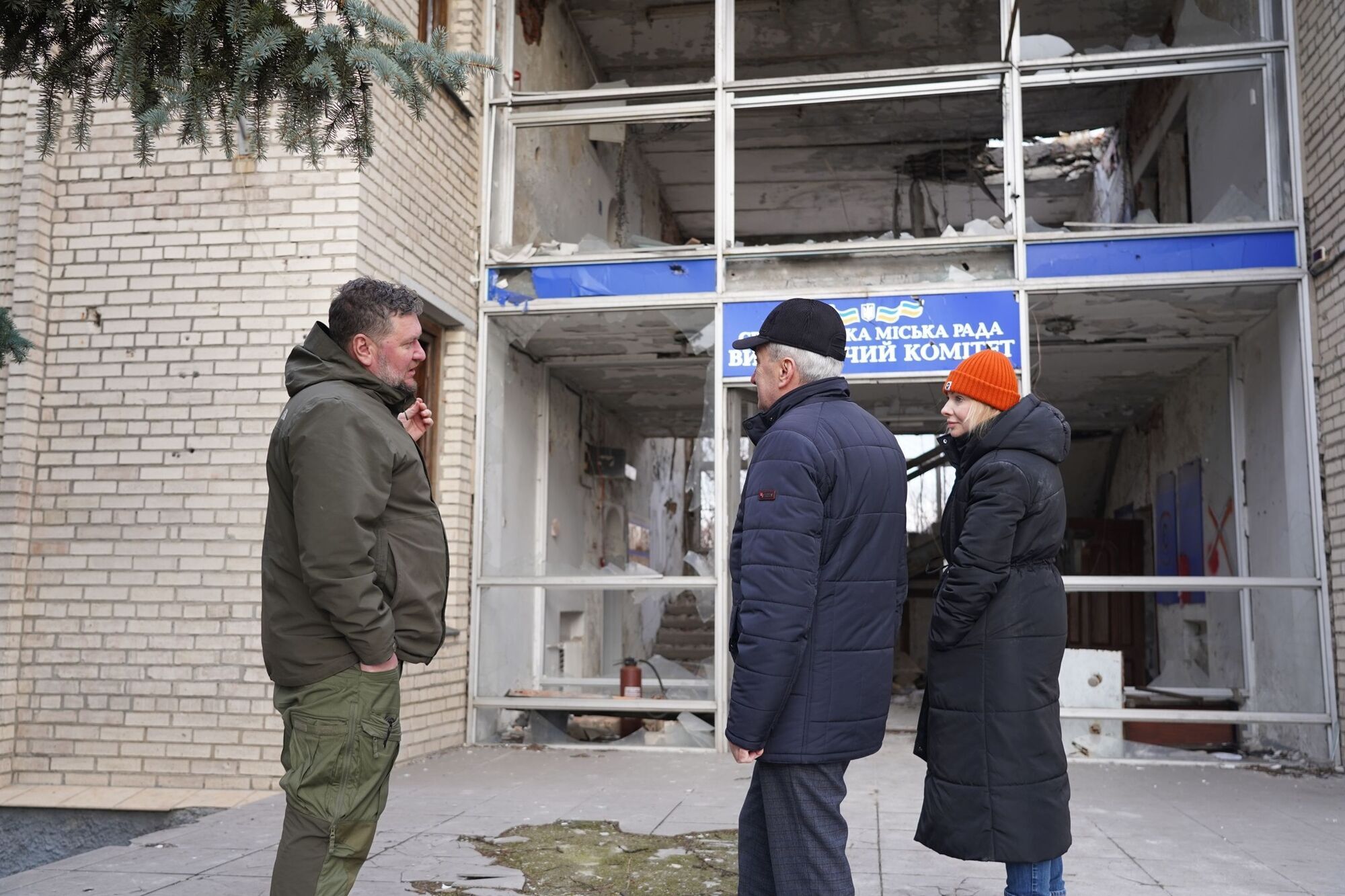 Админздание мэрии Святогорска уничтожено