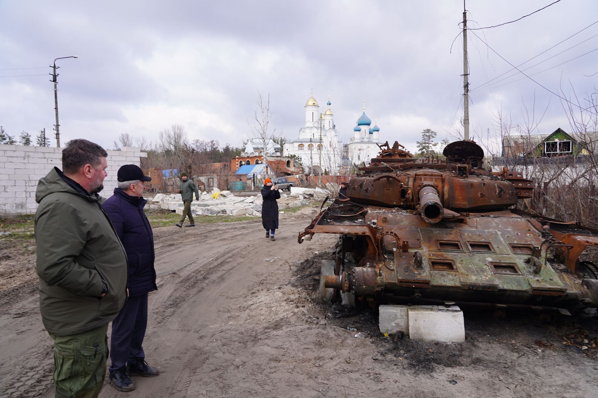 Володимир Рибалкін показав Святогірськ учасникам проєкту взаємодопомоги громад
