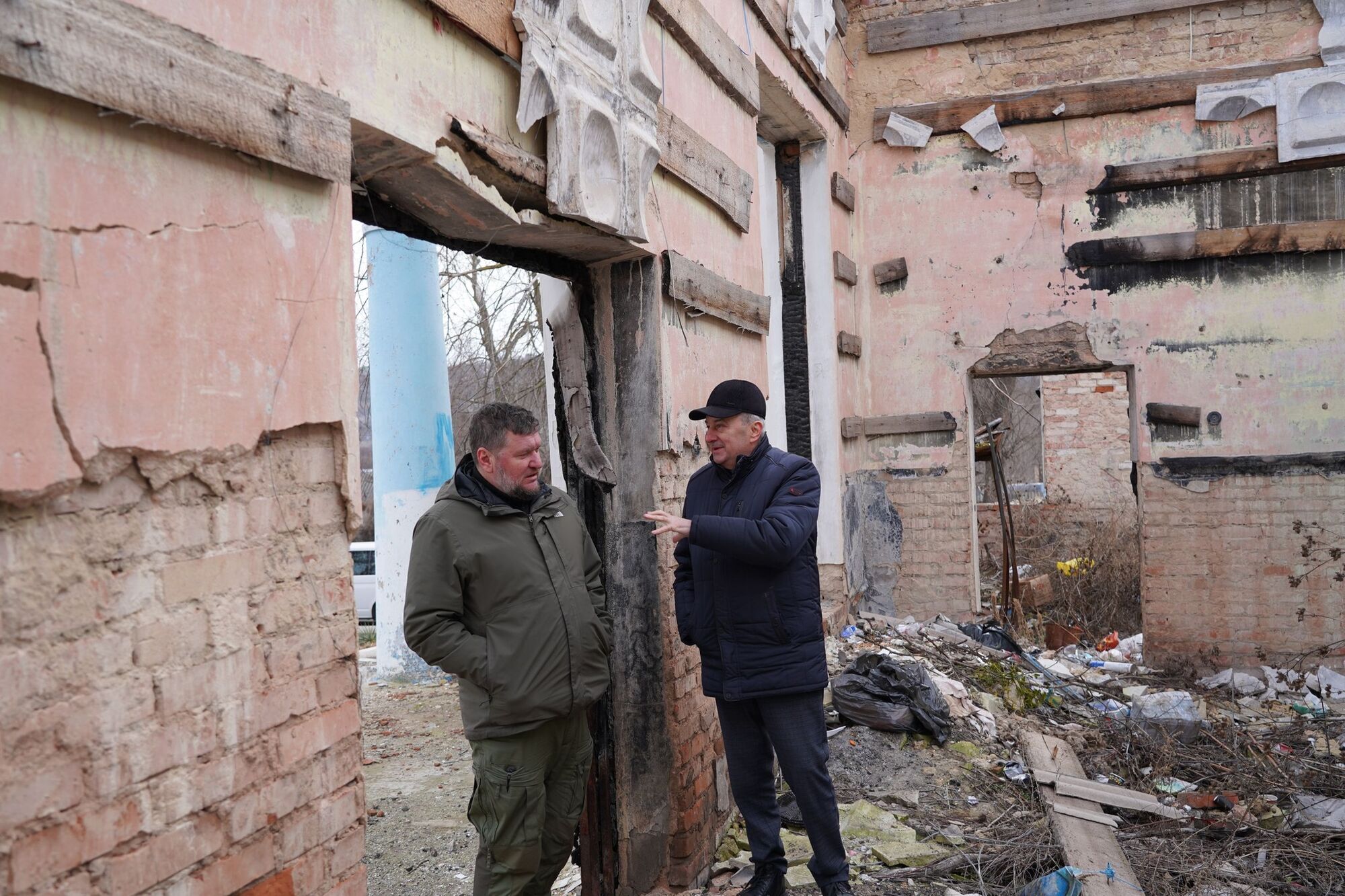 Владимир Рыбалкин и председатель общины-партнера Святогорска Андрей Галайко
