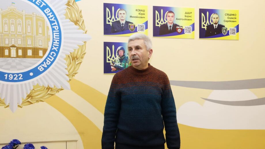 Курсанта Одеського університету МВС випадково ”поховали” на меморіалі захисників України