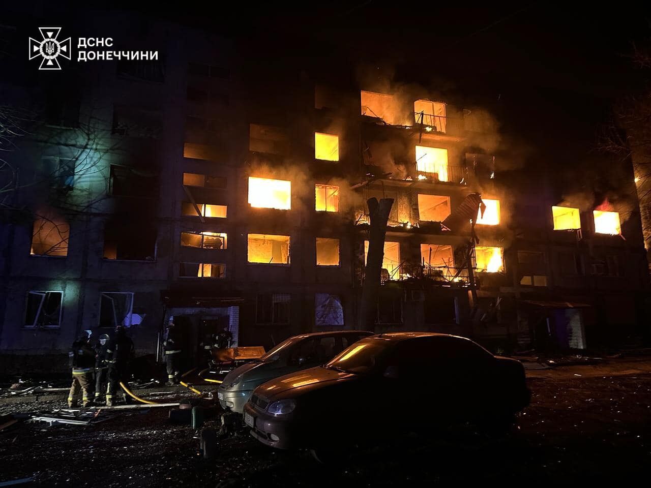 Ракетный удар по Доброполью
