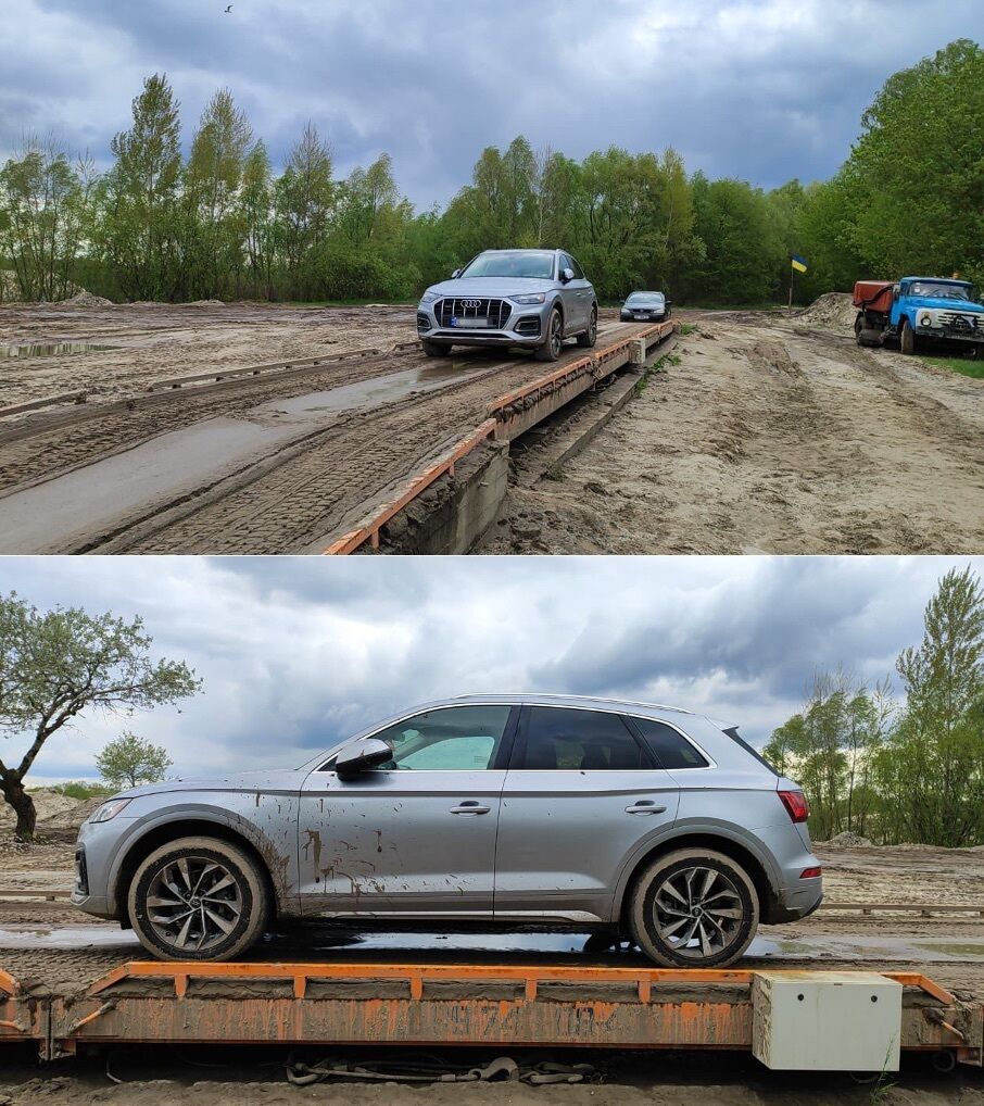 Автівка БЕБівця заблокувала вагову