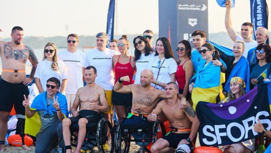 Украинские ветераны одержали победы на Oceanman Dubai – соревнования »Железной Воли» состоялись при поддержке фонда »Надежда» и Валерия Дубиля