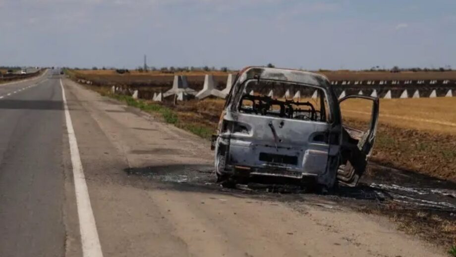 М-14 під ударом: через ворожі FPV-дрони рух дорогою Миколаїв — Херсон обмежений