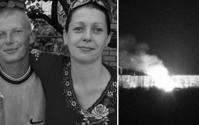 В Олешках оккупанты расстреляли мирных супругов и подожгли их дом, — местные источники