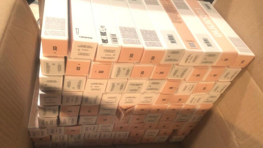 Обнаружена скрытая косметика SEPHORA и Rabanne: таможенники »Тиси» изъяли товар на 300 тыс. грн