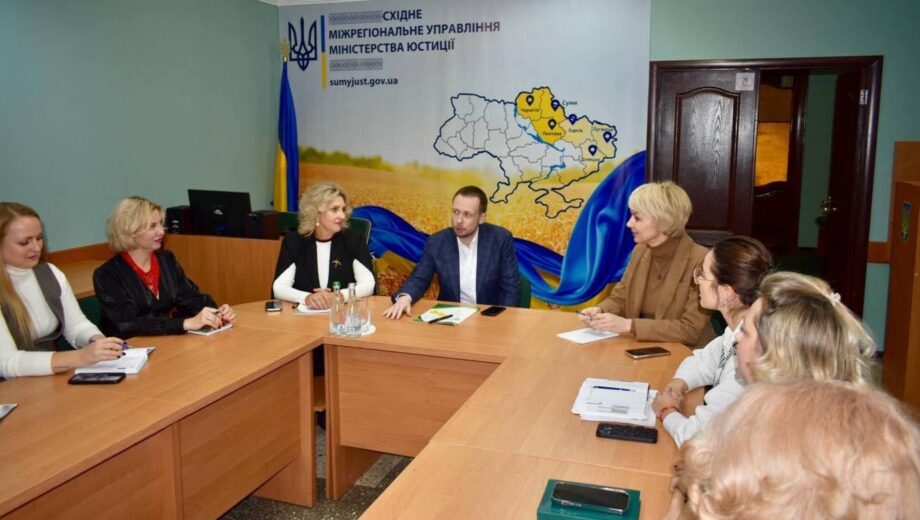 »Сумщина держится»: чиновник Министерства юстиции Гайченко проверил работу госслужб в прифронтовом регионе
