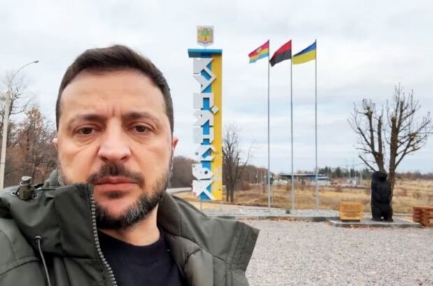 В Купянске осталось до 100 окупантов – Зеленский о ситуации в городе