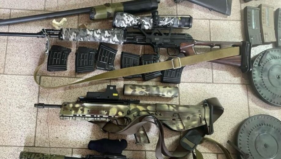 На Київщині викрили міжрегіональний канал незаконного збуту зброї та боєприпасів