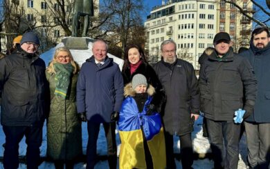 В Варшаве украинцы объединились по случаю Дня Соборности