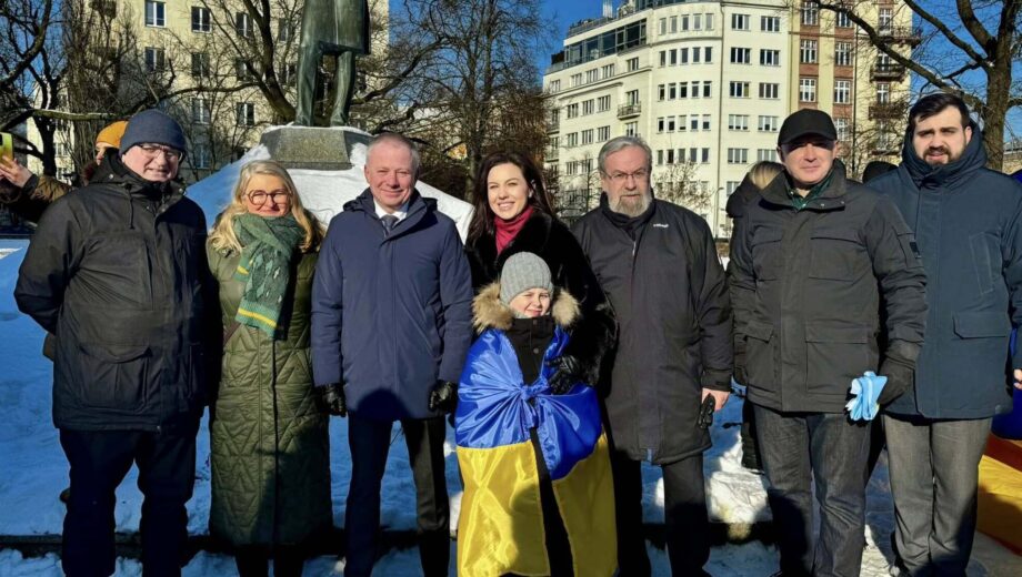 В Варшаве украинцы объединились по случаю Дня Соборности