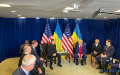 Реакция США на нарушение воздушного пространства россией во время встречи с украинским лидером