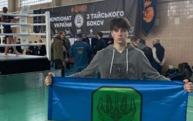 Юный боец с железным характером: Артем Марченко стал чемпионом Украины по тайскому боксу