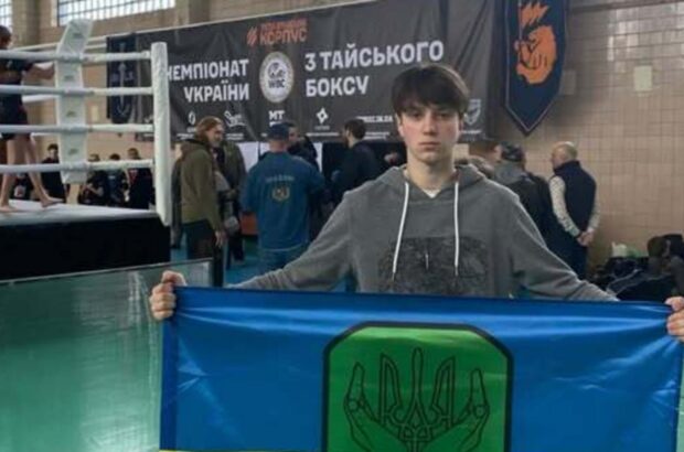 Юный боец с железным характером: Артем Марченко стал чемпионом Украины по тайскому боксу