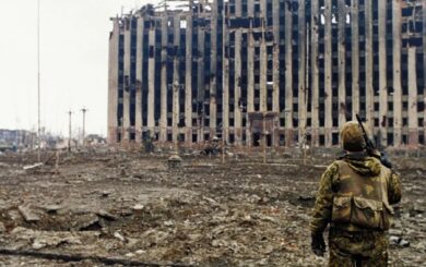 Казарму полку спепризначенців Кадирова атакували дрони (відео)