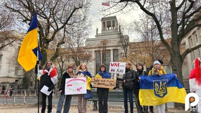 Как в Берлине митинг против ТЦК превратился в парад российских нарративов