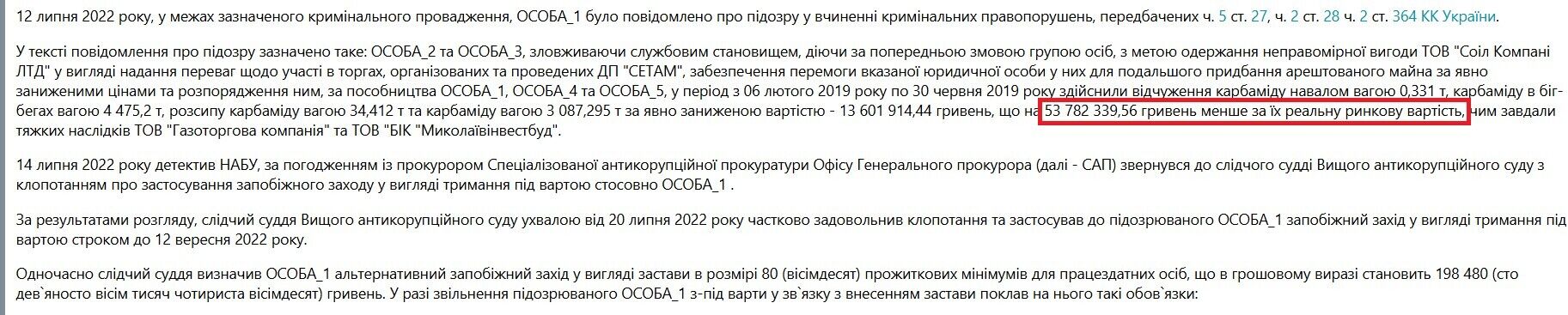 Должностные лица АРМА и ГП ''СЕТАМ'' реализовали арестованное имущество (карбамид) через электронные торги