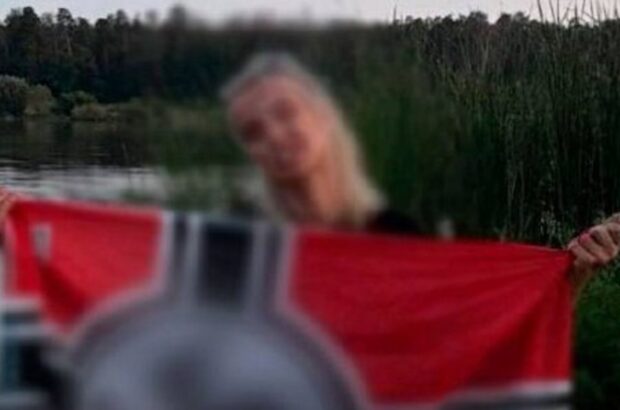 В Киеве возбудили дело из-за фото с нацистским флагом