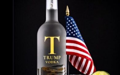 Дональд Трамп представил новую водку с лозунгом »The Great American Spirit»