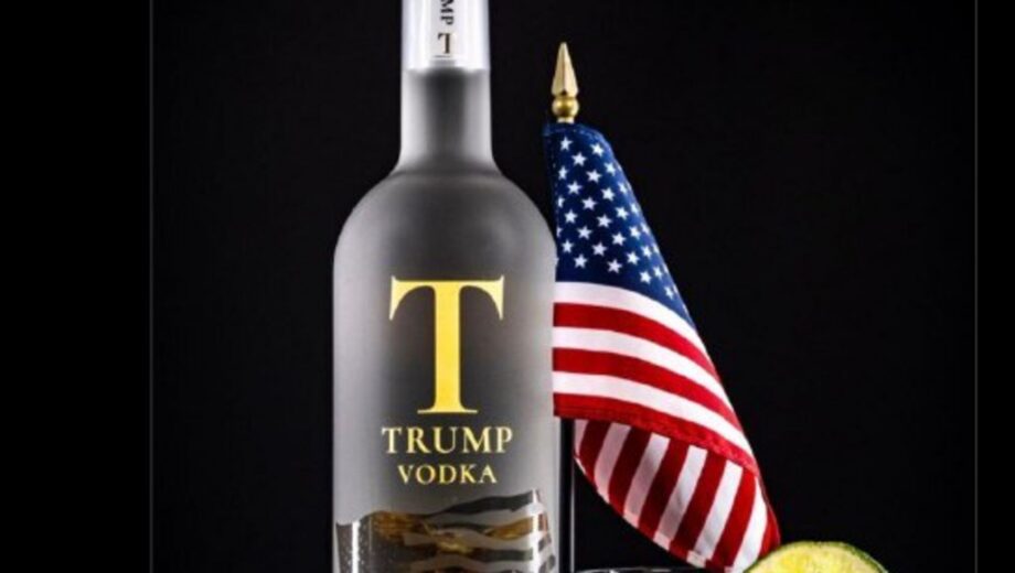 Дональд Трамп представил новую водку с лозунгом »The Great American Spirit»