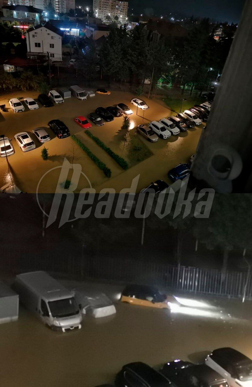 Сочи под водой: подтопление в Адлере, разрушенные дороги и смытые авто