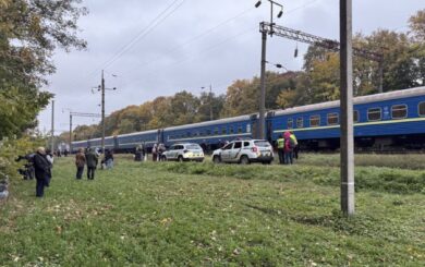 Перевірка серед лісу: на Житомирщині зупинили потяг ”Будапешт – Київ” через повідомлення про мінування