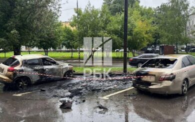 У Москві спалили авто керівника заводу, що виготовляє дрони для армії рф