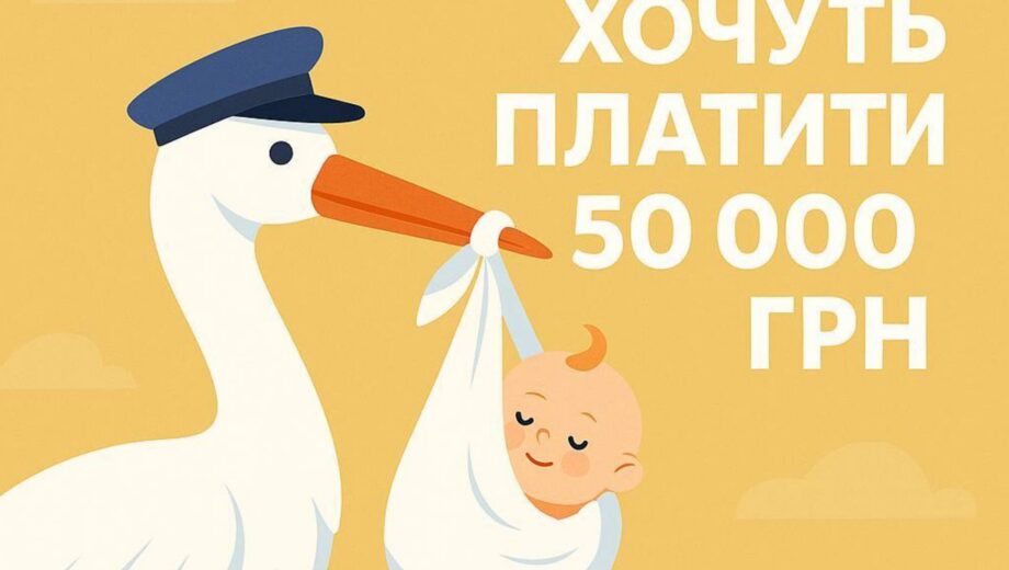 Держава готує нові виплати при народженні дитини: 50 тисяч гривень замість 10 тисяч
