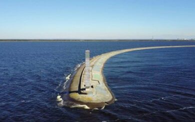 Київське водосховище обміліло: рівень води впав на два метри