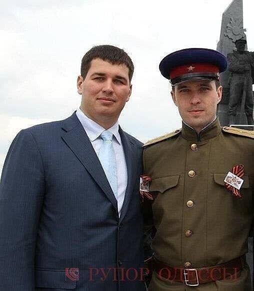 Волошенков в форме Народного комиссариата внутренних дел