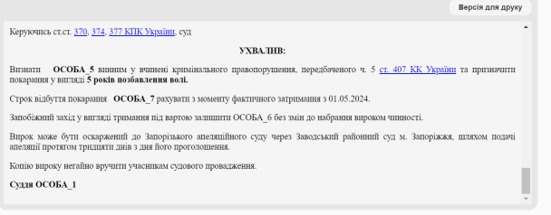 Вирок суду