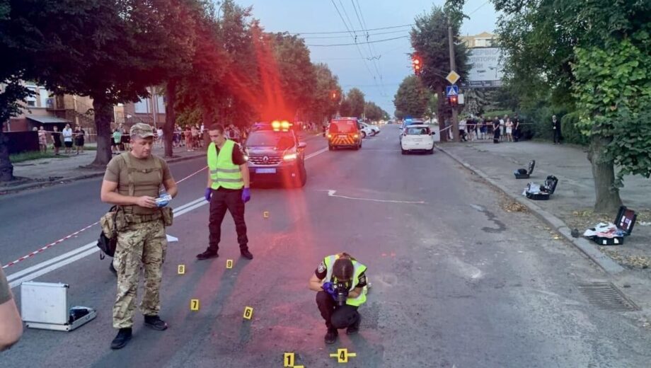 Взрыв гранаты в Луцке: пятеро пострадавших, подозреваемый задержан (фото, видео)