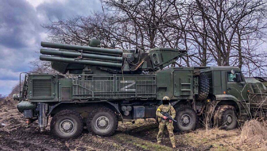 Украинское ГУР уничтожило ракетно-пушечный комплекс »Панцирь С-1» россиян