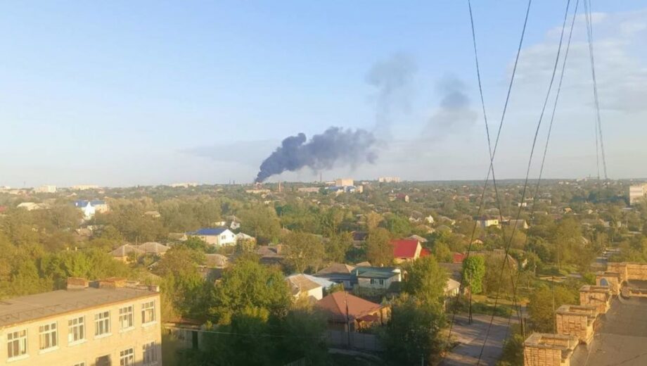 Вибух у центрі окупованого Луганська